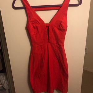 Lulus Red sexy dress